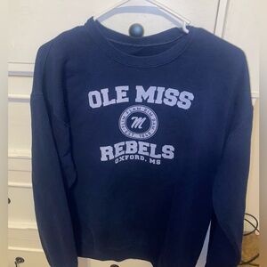 Navy Ole Miss sweatshirt!